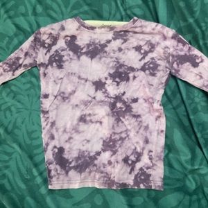 Purple Tie Dye Pajamas